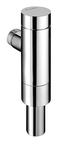Schell Schellomat Basic Aufputz-WC-Druckspüler für Niederdruck Chrom - 022520699 - Für WCs & Urinale, zuverlässiger Druckspüler mit elegantem Chrom-Finish für eine moderne Badezimmergestaltung.