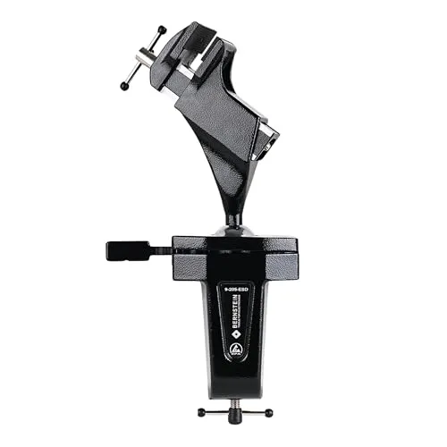 BERNSTEIN ESD Kugelgelenk-Schraubstock 360° drehbar von BERNSTEIN