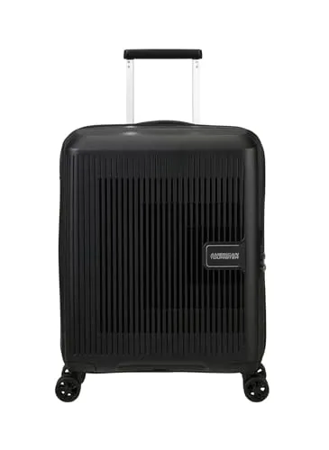 American Tourister Aerostep - Spinner S, 55 cm Handgepäck - Koffer, erweiterbar von 36 auf 40 L, leichtes Design für entspanntes Reisen, ideal für Kurztrips und Wochenendausflüge.
