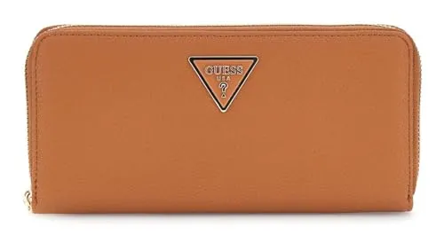 Guess Laurel II SLG Large Zip Around Geldbörse (Cognac) in braun von GUESS