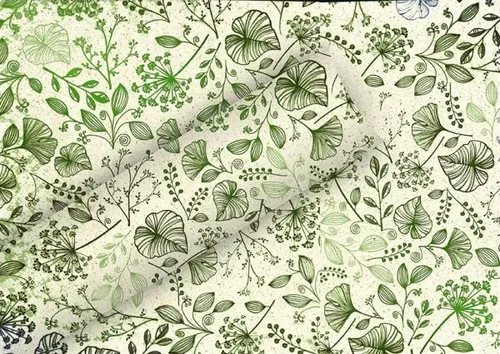 Braun & Company Geschenkpapier grün 1,5 m x 70 cm Geschenkverpackungen