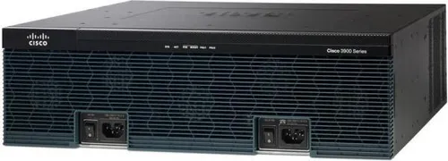 Cisco 3925, Ethernet-WAN, Gigabit Ethernet, Schwarz, Grau