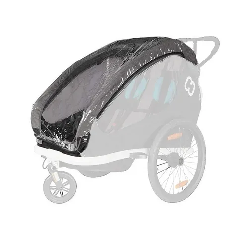Hamax Fahrradkinderanhänger Regenverdeck für Traveller 2 Sitzer