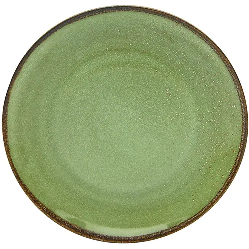 Creatable Speisetellerset in Grün, 6-teilig - Elegantes 6-teiliges Keramik-Speisetellerset in frischem Grün, ideal für stilvolle Tischdekorationen und besondere Anlässe.