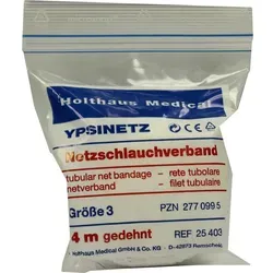 Netzschlauchverband Ypsinetz Gr.3 - 4 m weiß - Kompressen & Verbände, elastisch und atmungsaktiv für optimale Wundversorgung und Schutz.