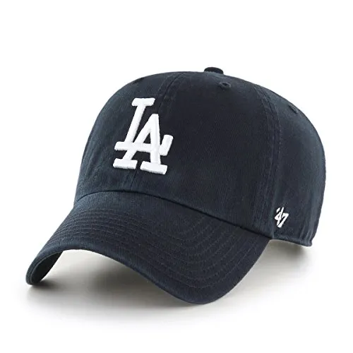 '47 Brand RGW12GWS Clean Up Strapback LA Dodgers Cap - Hüte, Kappen & Mützen für Baseball-Fans, stylischer Strapback für perfekten Tragekomfort und Unterstützung deines Teams