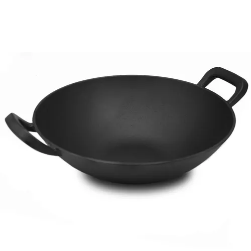 FireRocket Wok Ø 34cm – Gusseisen Grill-Wok für Gas- und Induktionsherd - Sonstiges Grillzubehör – Der FireRocket Wok aus Gusseisen sorgt für optimale Wärmeverteilung und ermöglicht das Profi-Kochen auf Grill und Herd.