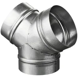 Vents Rohrverbinder Y-Stück TMY 120 Zn 120 mm