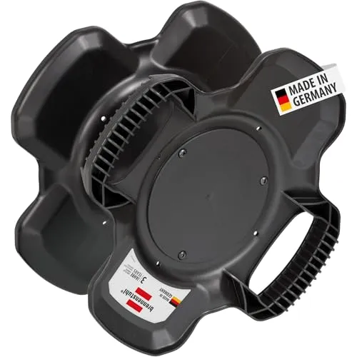 Brennenstuhl Gummi-Aufbewahrungstrommel X-Gum/Leertrommel (aus Spezial-Gummimischung für Dauerbelastung, Made in Germany)