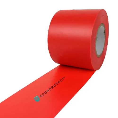 Scorprotect ® PVC Klebeband rot 50 mm x 25 m