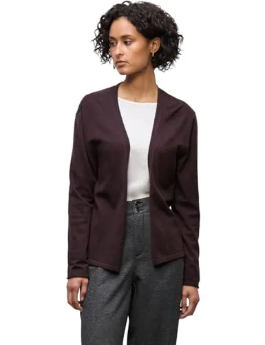 Street One Damen Offener Cardigan - Stilvoll und Bequem - Offene Strickjacke in Unifarbe aus softem Viskosemix. Ideal für lässige Outfits und den täglichen Komfort.