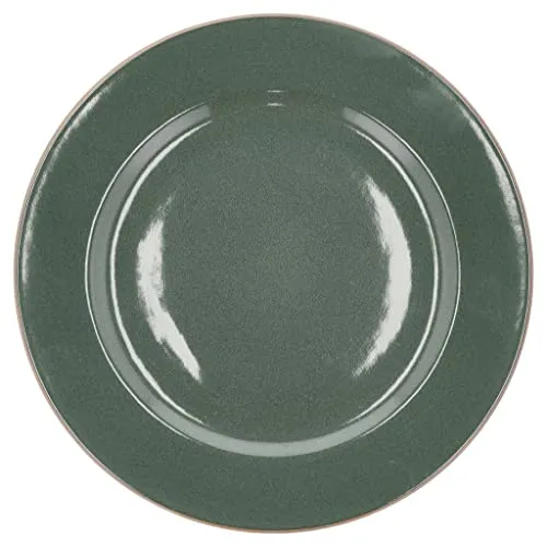 BITZ Dessertteller, Durchm. 22, Höhe 2 cm, Wood/Forest in grün von Bitz
