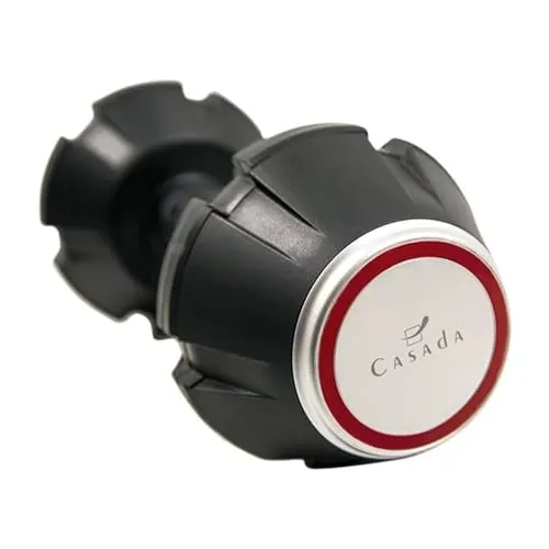 Casada PowerVib Vibrationshantel – 3 Intensitätsstufen, 2–3 kg Gewicht, USB-C Ladeanschluss – Effektives Muskeltraining für Zuhause, Regeneration, Muskelstärkung, Tiefenmassage