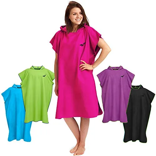 Fit-Flip Badeponcho aus Mikrofaser für Damen und Herren