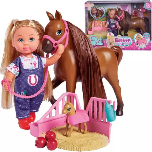 Evi. Lalka Evi i klacz w ciąży Simba Toys 4006592054922