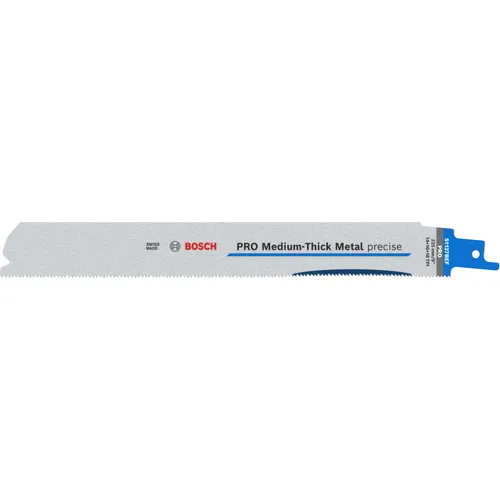 Bosch Professional Zubehör PRO Medium-Thick Metal precise S1137BEF Blatt, 1,1 x 25 x 225 mm, 2-tlg. (2608658993)