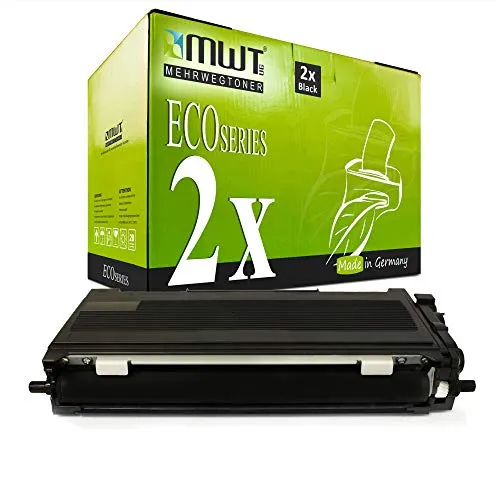 2X MWT XXL Toner kompatibel für Brother Fax 2840 2845 2940 2950 ersetzt TN2220 Black TN-2220 Schwarz