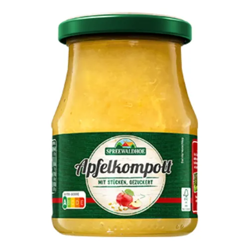 Spreewaldhof Apfelkompott 360g Glas von Spreewaldhof
