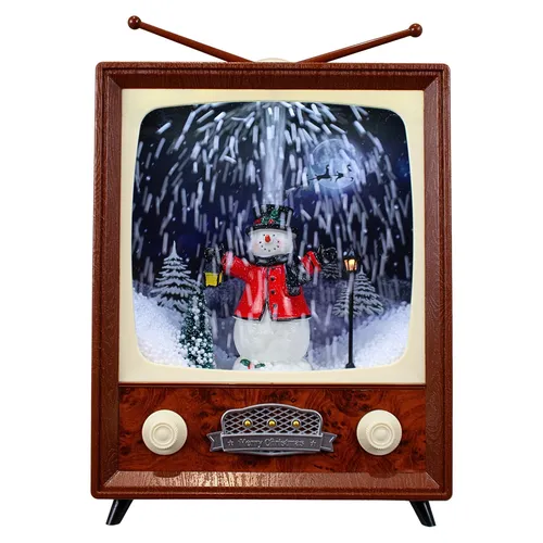 Produktbild Große XL Schneekugel mit Musik für Weihnachten