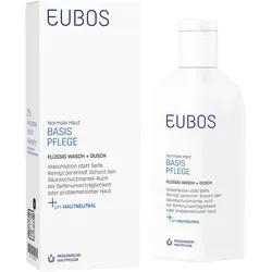 Eubos BASIS PFLEGE Flüssig Wasch + Dusch blau 200 ml von Eubos