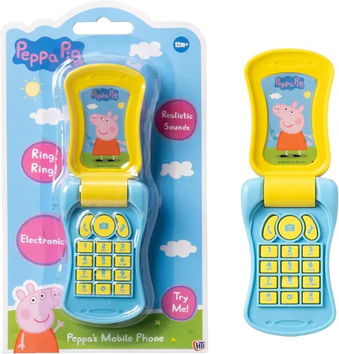 Peppa Pig Handy Klapp Mit Realistisch Geräusche Kinder Rollenspiel Spielzeug