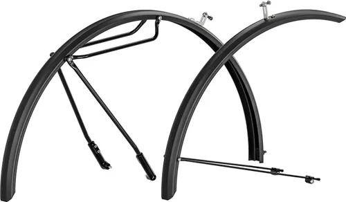 Hebie Alumee Schutzblech-Gepäckträgersystem Set VR + HR - Fahrradschutzbleche für optimalen Spritzschutz, robust und leicht, ideal für jedes Wetter und lange Fahrten.
