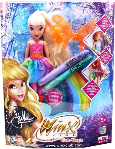 Winx Club Hair Magic - Stella - Rainbow - Witty Toys
