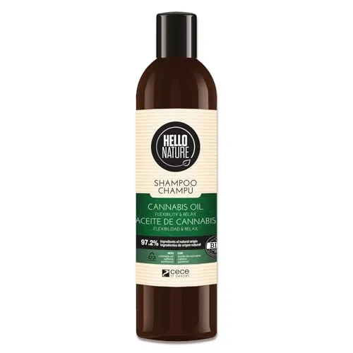 P-Beauty Naturkosmetik Shampoo mit Bio Hanfsamenöl für trockenes & strapaziertes Haar - Vegane Haarpflege mit Omega-Fettsäuren ohne Silikone, Parabene & Sulfate - Haarshampoo trockenes Haar (1x300ml)
