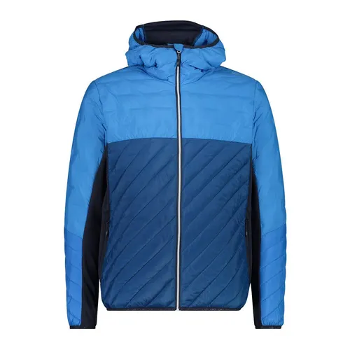 CMP Steppjacke Blau Größe 52 für Herren - Funktionsjacken mit PrimaLoft Wattierung – leicht, wasserabweisend und ideal für kalte Tage. Mit Kapuze und seitlichen Reißverschlusstaschen für zusätzlichen Komfort.
