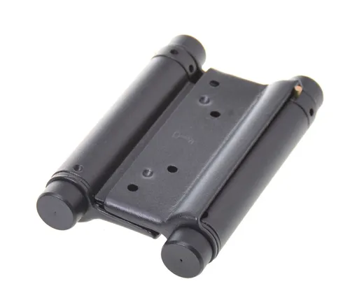 Aqbau® Pendeltürband Pendeltürscharnier Schwingtür Türband 100mm Schwarz