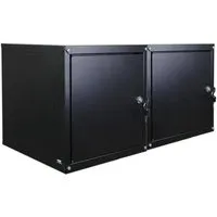 PROREGAL Mega Deal 2x Schließfachwürfel Cubic 35x35x35 cm Schwarz - Praktisches Sparset mit 2 Schließfachwürfeln, stabil und flexibel. Ideal für die Organisation in Umkleideräumen, schnell und einfach aufzubauen!