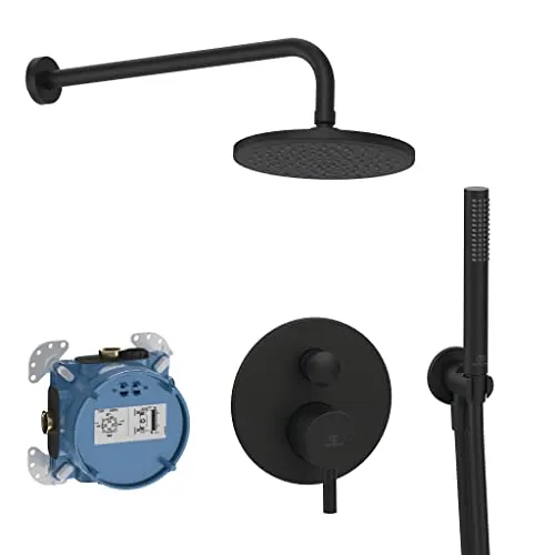 Duschset Ideal Standard BD193XG schwarz matt