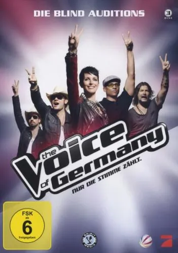 The Voice Of Germany - Die Blind Auditions [3 DVDs]