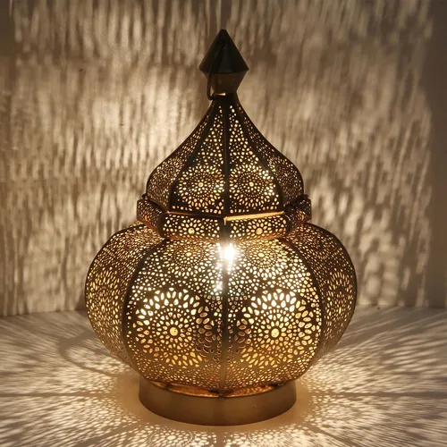 Orientalische Lampe Tischlampe Nachtischlampe  Gohar