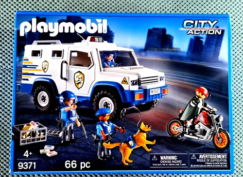 PLAYMOBIL 9371 City Action Geldtransporter