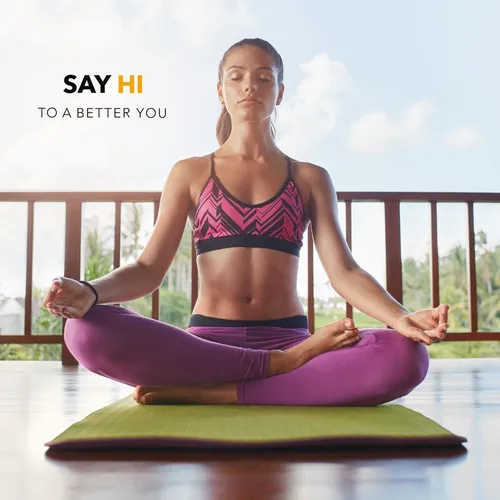 TRESKO Gymnastikmatte rutschfest mit Tragegurt - Hochwertige Sportmatte aus NBR-Schaumstoff, rutschfest und gelenkschonend. Ideal für Yoga, Pilates und Fitness mit praktischem Tragegurt für einfachen Transport.