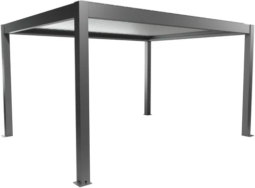 Biohort Pergola 4,5x3,5 – Ausgezeichnetes Design für Ihren Garten - Die stilvolle Biohort Pergola bietet perfekten Schatten und verwandelt Ihren Außenbereich in eine einladende Oase. Hergestellt aus langlebigem Stahlblech, garantiert sie höchste Qualität und Pflegeleichtigkeit.