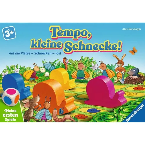 Ravensburger 12010016 Kinderspiel Tempo, kleine Schnecke! von Ravensburger