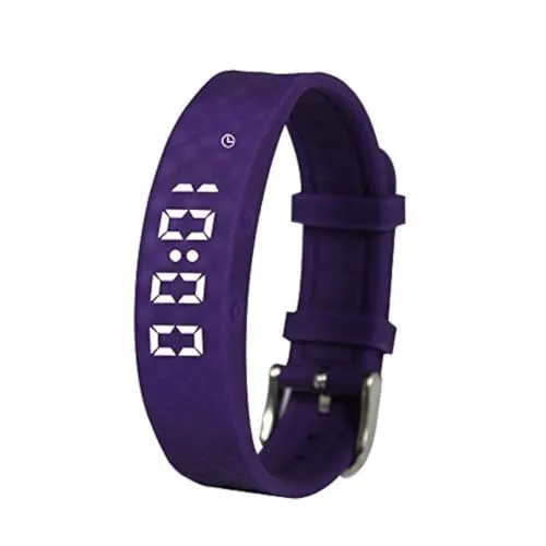 Purple Pivotell Vibratime Vibrations-Pillen-Erinnerungs-Uhr