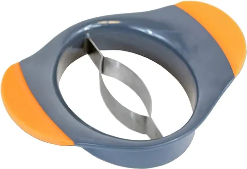 MANGO-SCHNEIDER Edelstahl Mangoteiler Mangoschneider Obst Teiler Entkerner 15