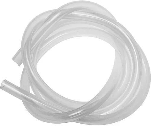 Piebert Milchschlauch-Adapter 2m 6x9mm Silikonschlauch 6mm Innen 9mm Außen Dehnbar Lebensmittelecht