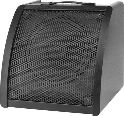 Classic Cantabile AP-30 Aktiv-Monitor - Studio-Monitor mit 30 Watt Leistung, ideal für E-Drums und Keyboards, ausgestattet mit 10'' Koaxial Speaker und 3-Band-EQ für besten Klang.