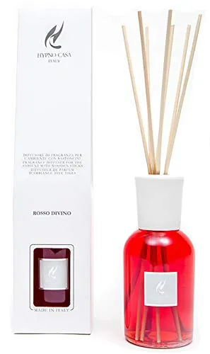 Hypno Casa Italy 100 ml Eco Chic Raumduft-Diffusor Duft „Rosso Divino“
