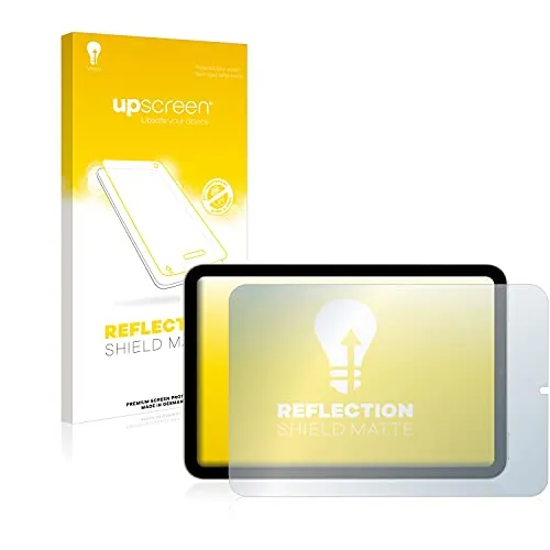 upscreen Entspiegelungs-Schutzfolie für Apple iPad Mini 6 2021 (im Querformat, 6. Gen.) Displayschutz-Folie Matt [Anti-Reflex, Anti-Fingerprint]