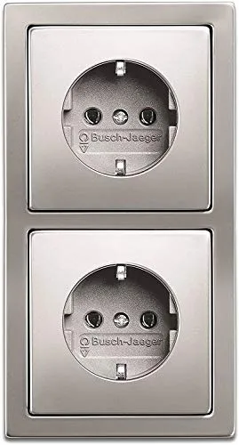 Busch-Jaeger PUR Edelstahl Komplett-Set von Busch-Jaeger