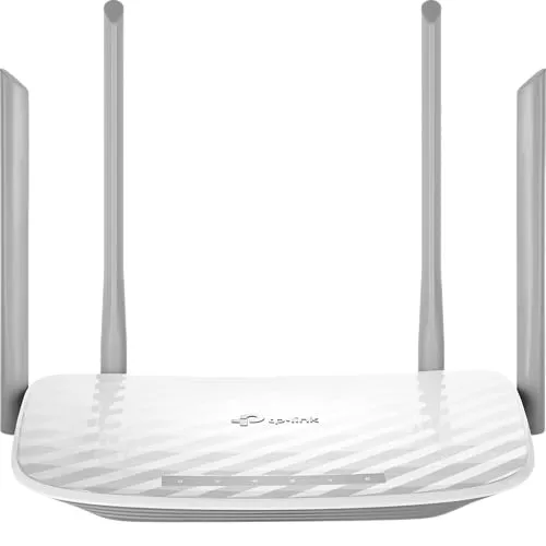 TP-Link Archer C50 AC1200 Dualband WLAN Router - Router mit bis zu 1,2 Gbit/s Gesamtgeschwindigkeit, unterstützt Dualband für stabile Verbindungen und einfache Verwaltung über die TP-LINK Tether App.