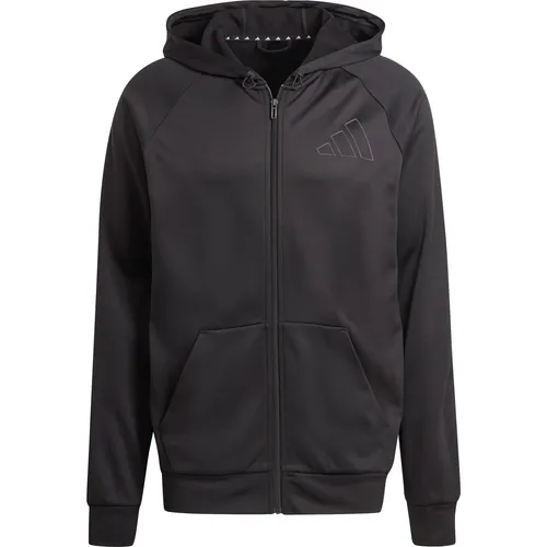 adidas Trainingsjacke Herren in black, Größe L HW 2023
