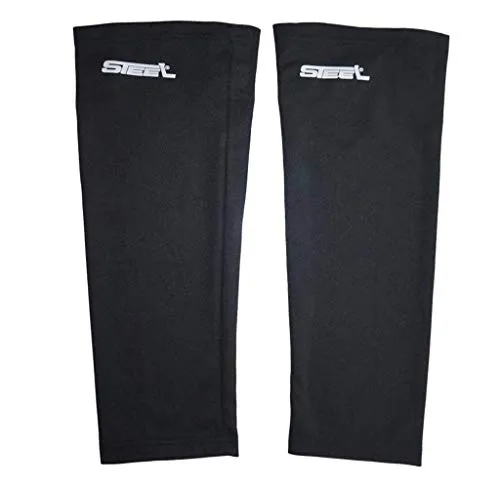 Steel Eishockey Stutzen Textil-Netzgewebe Mesh schwarz/Senior