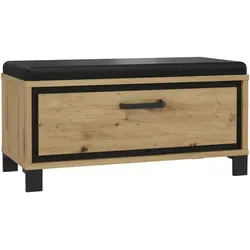 FORTE TRONDHEIM Bank mit 1 Schublade von Forte