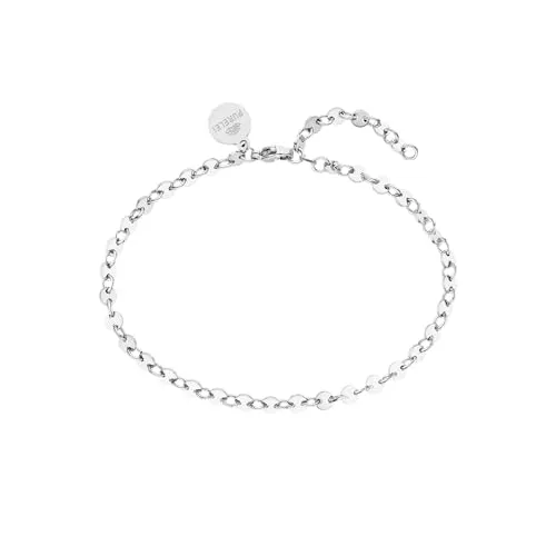 Purelei® Pure Fußkettchen Damen – Edelstahl vergoldet, rosévergoldet, silber - Elegantes Fußkettchen für Damen aus hochwertigem Edelstahl, wasserfest und verstellbar von 21-25 cm – der stilvolle Eyecatcher für jeden Anlass.